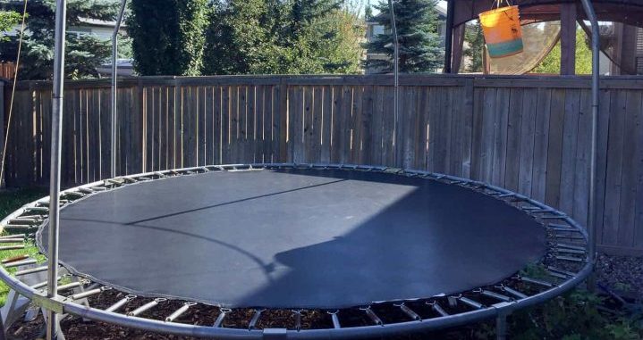WHAT TO DO WITH YOUR OLD TRAMPOLINE