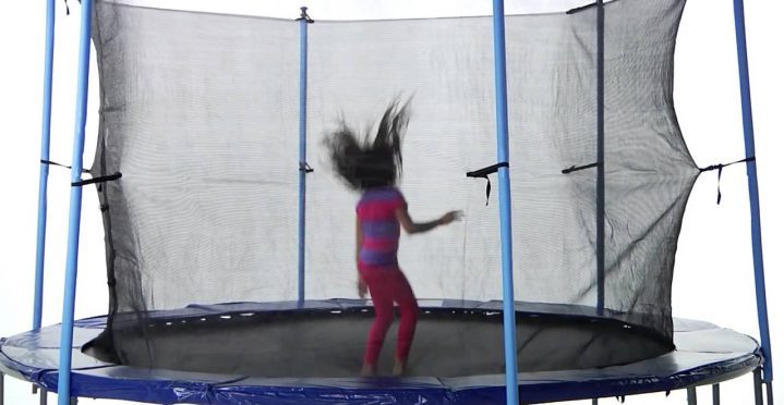 Skytric Trampoline with Top Ring Enclosure System