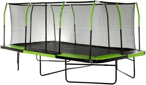 Upper Bounce Easy Assemble Spacious Rectangular Trampoline