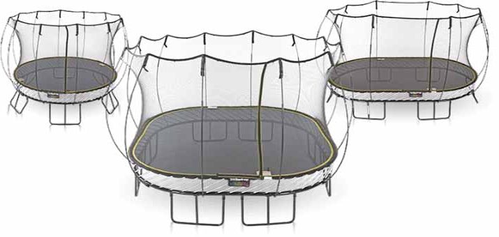 Trampolines-sizes